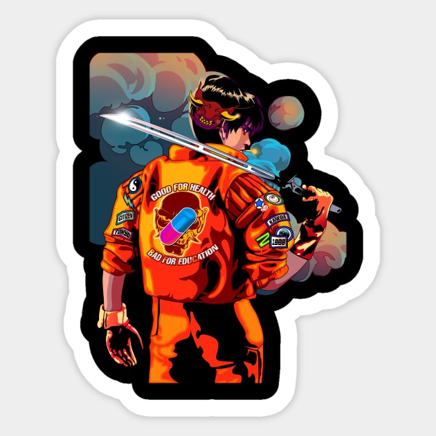 Akira stickers store